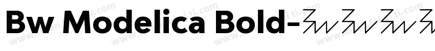 Bw Modelica Bold字体转换